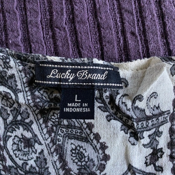 Women’s Lucky Brand  short Romper size Large - Picture 5 of 8